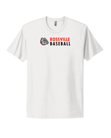 Rossville Dawgs 9U Baseball Basic - Mens Select Cotton T-Shirt