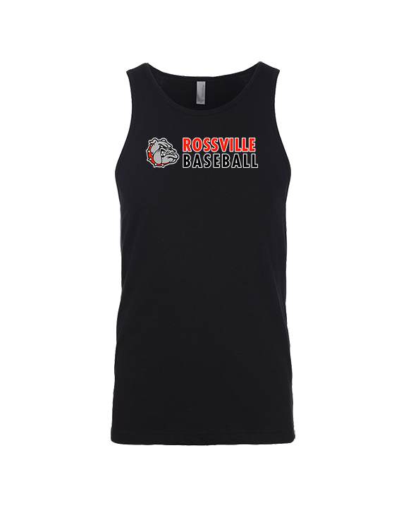 Rossville Dawgs 9U Baseball Basic - Tank Top