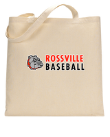 Rossville Dawgs 9U Baseball Basic - Tote