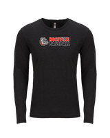 Rossville Dawgs 9U Baseball Basic - Tri-Blend Long Sleeve