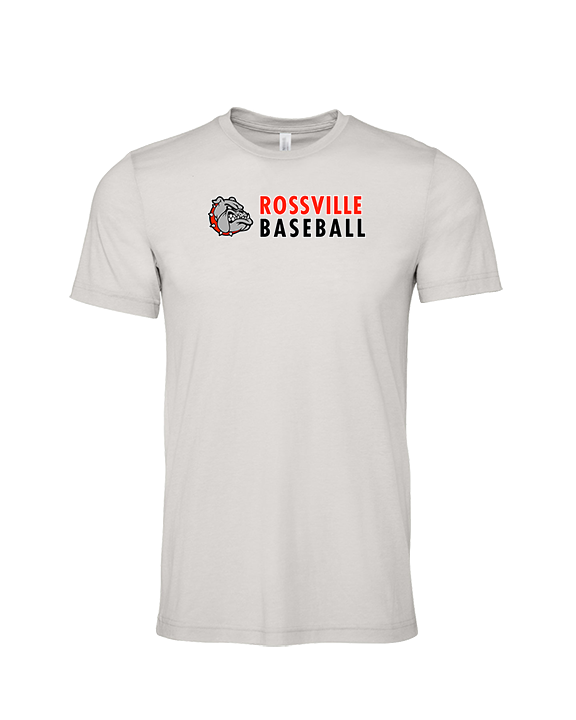 Rossville Dawgs 9U Baseball Basic - Tri-Blend Shirt