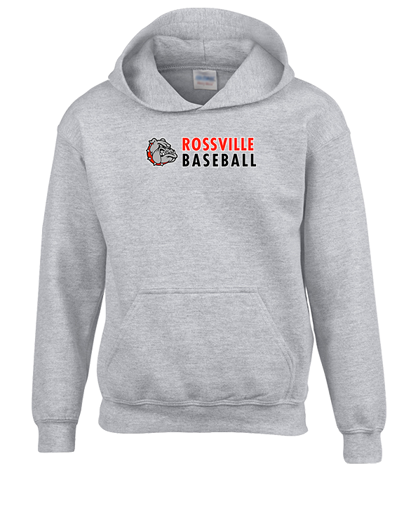 Rossville Dawgs 9U Baseball Basic - Unisex Hoodie