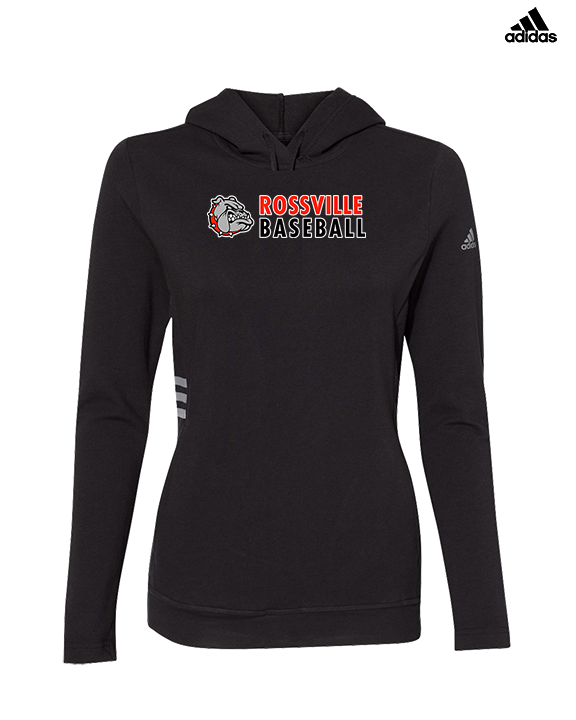 Rossville Dawgs 9U Baseball Basic - Womens Adidas Hoodie