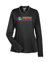 Rossville Dawgs 9U Baseball Basic - Womens Performance Longsleeve