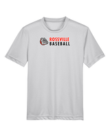 Rossville Dawgs 9U Baseball Basic - Youth Performance Shirt