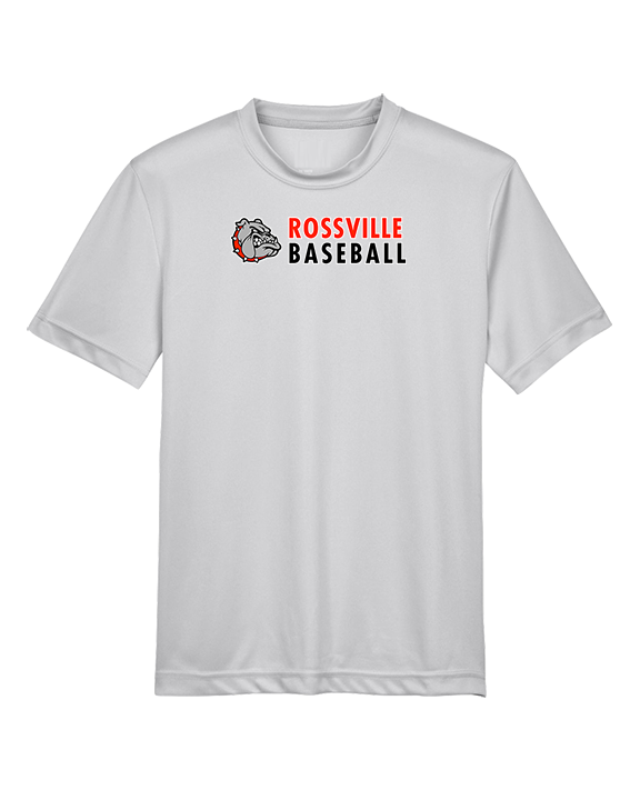 Rossville Dawgs 9U Baseball Basic - Youth Performance Shirt