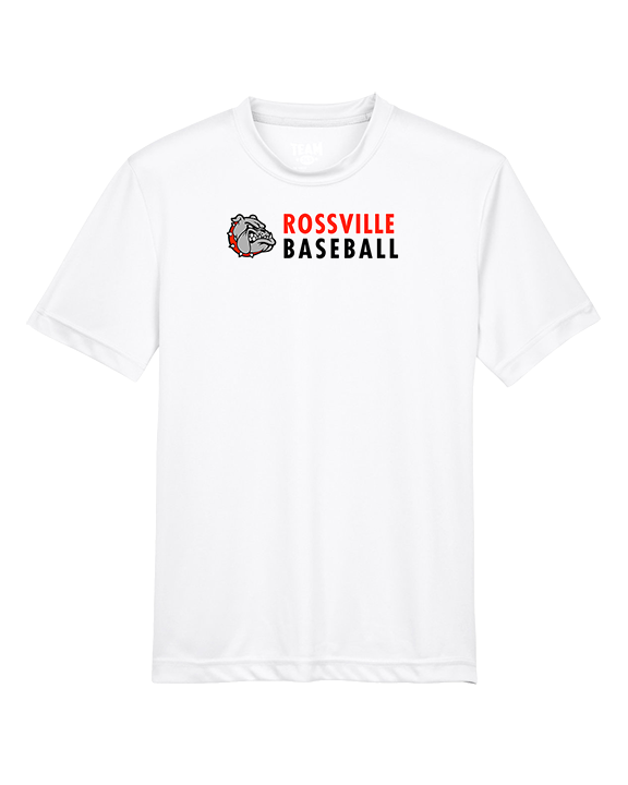 Rossville Dawgs 9U Baseball Basic - Youth Performance Shirt