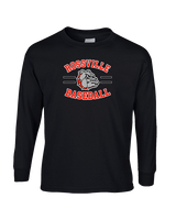 Rossville Dawgs 9U Baseball Curve - Cotton Longsleeve