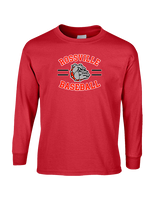 Rossville Dawgs 9U Baseball Curve - Cotton Longsleeve