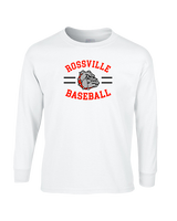 Rossville Dawgs 9U Baseball Curve - Cotton Longsleeve