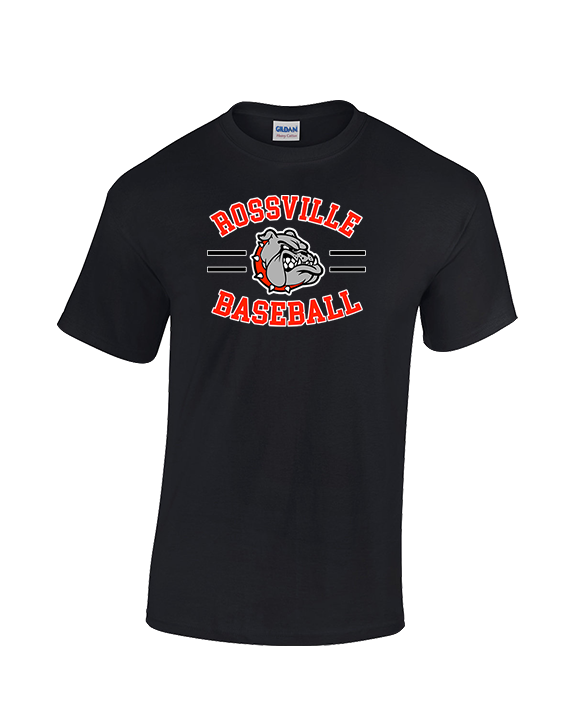 Rossville Dawgs 9U Baseball Curve - Cotton T-Shirt