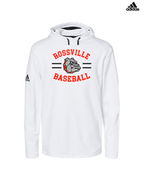 Rossville Dawgs 9U Baseball Curve - Mens Adidas Hoodie