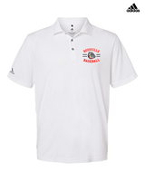 Rossville Dawgs 9U Baseball Curve - Mens Adidas Polo