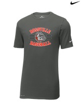 Rossville Dawgs 9U Baseball Curve - Mens Nike Cotton Poly Tee