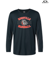 Rossville Dawgs 9U Baseball Curve - Mens Oakley Longsleeve