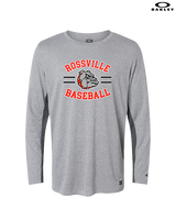 Rossville Dawgs 9U Baseball Curve - Mens Oakley Longsleeve