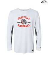 Rossville Dawgs 9U Baseball Curve - Mens Oakley Longsleeve