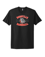 Rossville Dawgs 9U Baseball Curve - Mens Select Cotton T-Shirt