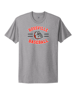 Rossville Dawgs 9U Baseball Curve - Mens Select Cotton T-Shirt