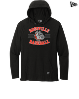 Rossville Dawgs 9U Baseball Curve - New Era Tri-Blend Hoodie