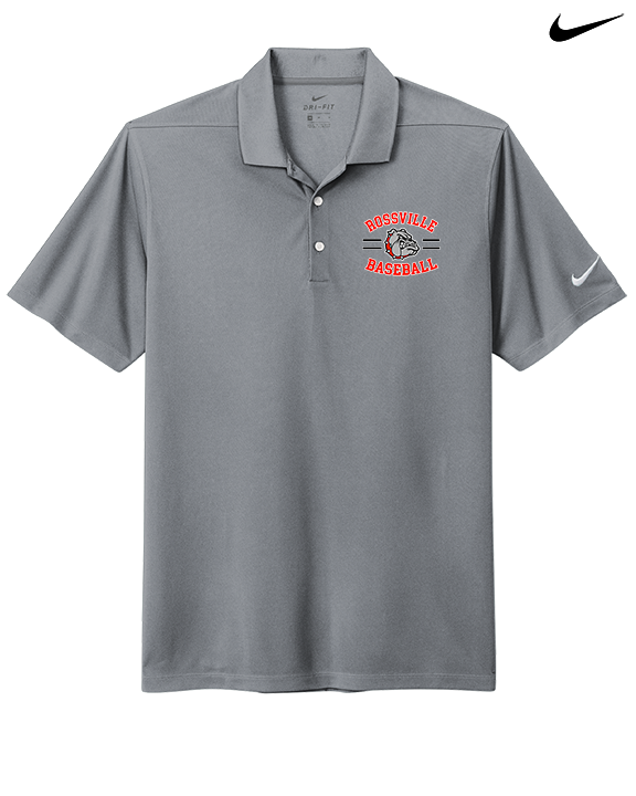 Rossville Dawgs 9U Baseball Curve - Nike Polo