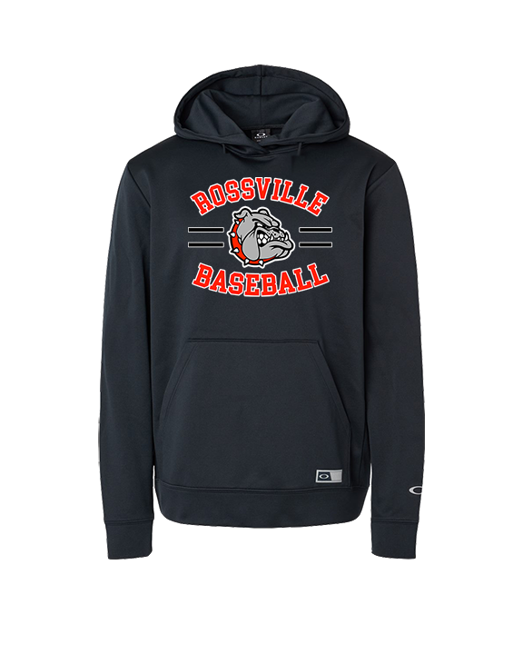 Rossville Dawgs 9U Baseball Curve - Oakley Performance Hoodie