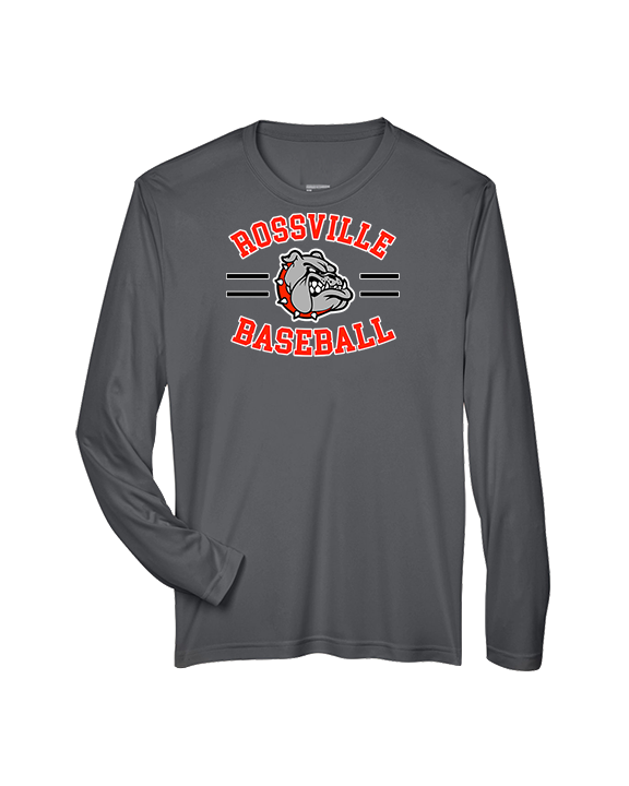 Rossville Dawgs 9U Baseball Curve - Performance Longsleeve