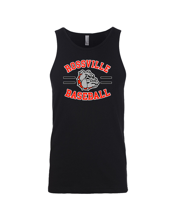 Rossville Dawgs 9U Baseball Curve - Tank Top