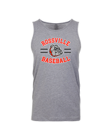 Rossville Dawgs 9U Baseball Curve - Tank Top