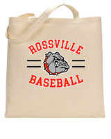 Rossville Dawgs 9U Baseball Curve - Tote