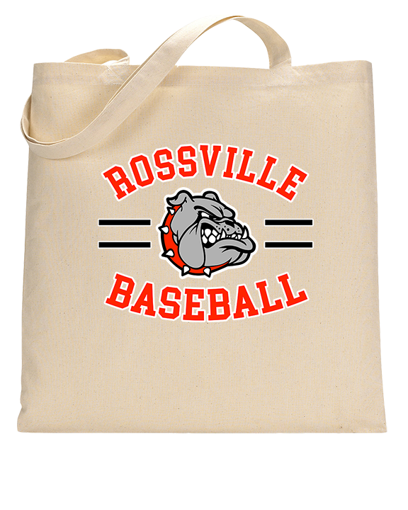 Rossville Dawgs 9U Baseball Curve - Tote