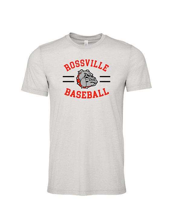 Rossville Dawgs 9U Baseball Curve - Tri-Blend Shirt