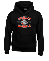 Rossville Dawgs 9U Baseball Curve - Unisex Hoodie