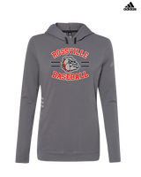 Rossville Dawgs 9U Baseball Curve - Womens Adidas Hoodie