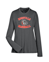 Rossville Dawgs 9U Baseball Curve - Womens Performance Longsleeve