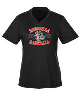 Rossville Dawgs 9U Baseball Curve - Womens Performance Shirt