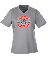 Rossville Dawgs 9U Baseball Curve - Womens Performance Shirt