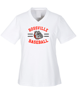 Rossville Dawgs 9U Baseball Curve - Womens Performance Shirt