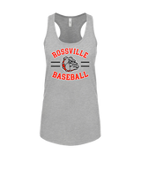 Rossville Dawgs 9U Baseball Curve - Womens Tank Top