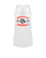 Rossville Dawgs 9U Baseball Curve - Womens Tank Top