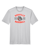 Rossville Dawgs 9U Baseball Curve - Youth Performance Shirt