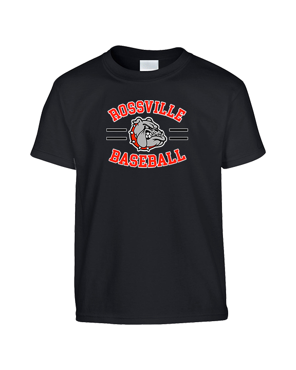 Rossville Dawgs 9U Baseball Curve - Youth Shirt