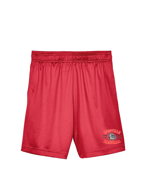 Rossville Dawgs 9U Baseball Curve - Youth Training Shorts