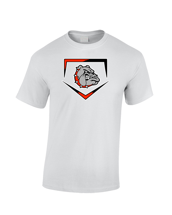 Rossville Dawgs 9U Baseball Plate - Cotton T-Shirt