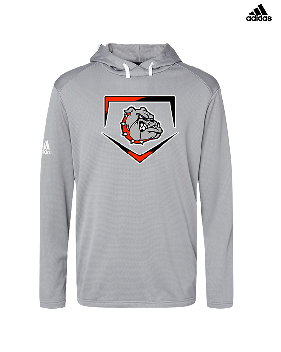 Rossville Dawgs 9U Baseball Plate - Mens Adidas Hoodie