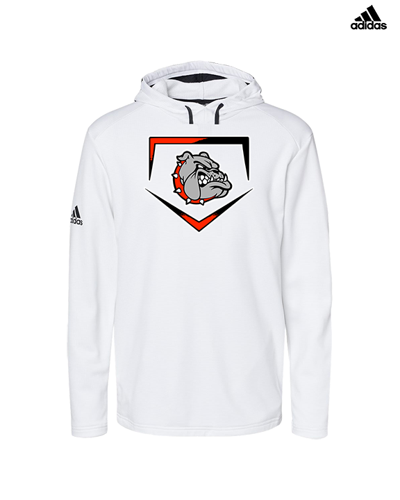 Rossville Dawgs 9U Baseball Plate - Mens Adidas Hoodie