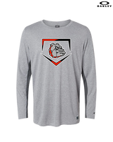 Rossville Dawgs 9U Baseball Plate - Mens Oakley Longsleeve