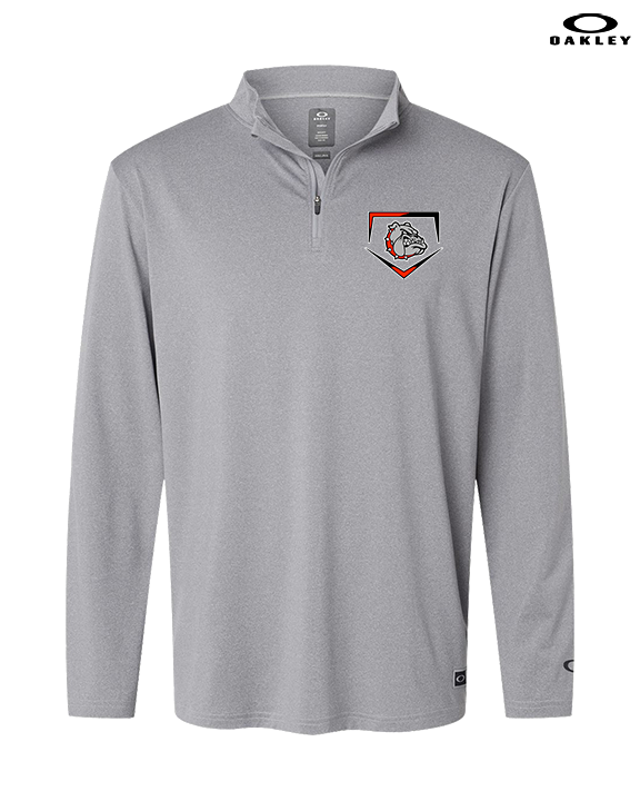 Rossville Dawgs 9U Baseball Plate - Mens Oakley Quarter Zip