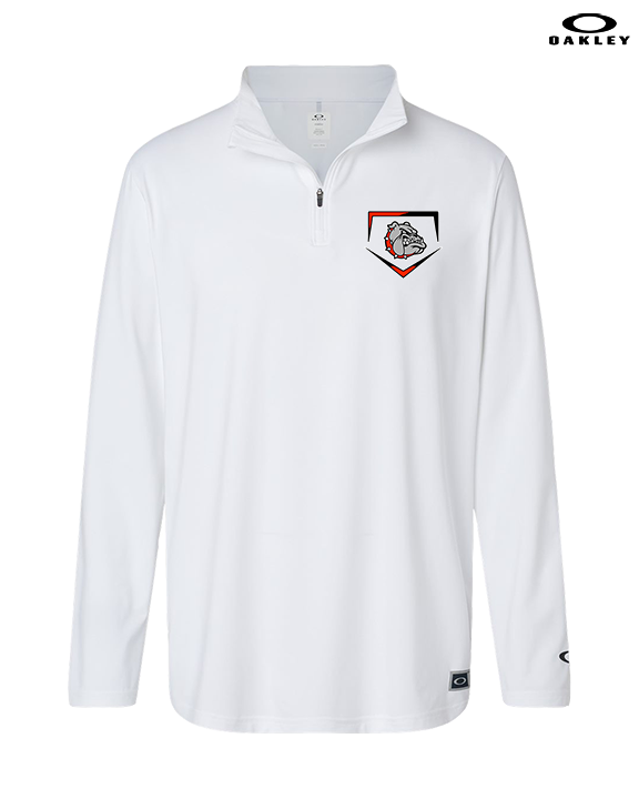 Rossville Dawgs 9U Baseball Plate - Mens Oakley Quarter Zip