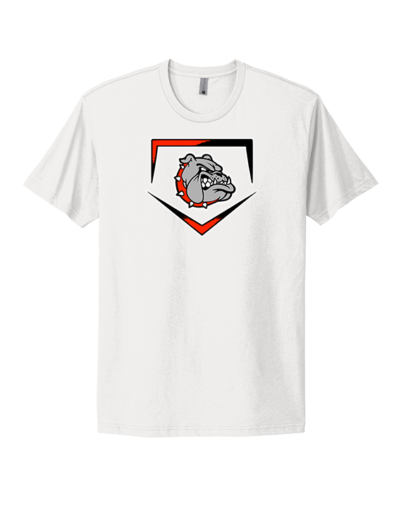 Rossville Dawgs 9U Baseball Plate - Mens Select Cotton T-Shirt